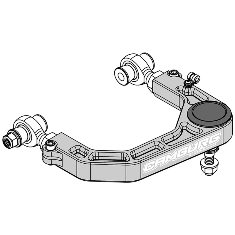 Camburg CAM-310184-GRY, Toyota Tacoma 05-23 / 4-Runner 03-23 / FJ 07-14 KINETIK V2 Billet Uniball Upper Arms