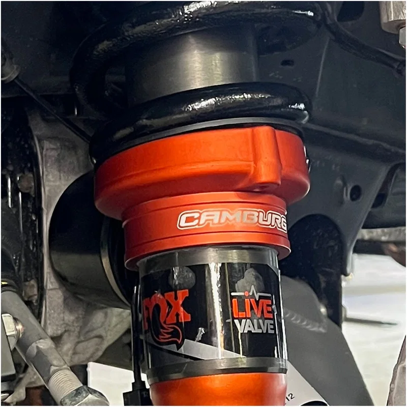 Camburg CAM-110265-ORG, Ford Raptor 21-23 1in Front Spring Preload Spacer Kit (Fox Orange)