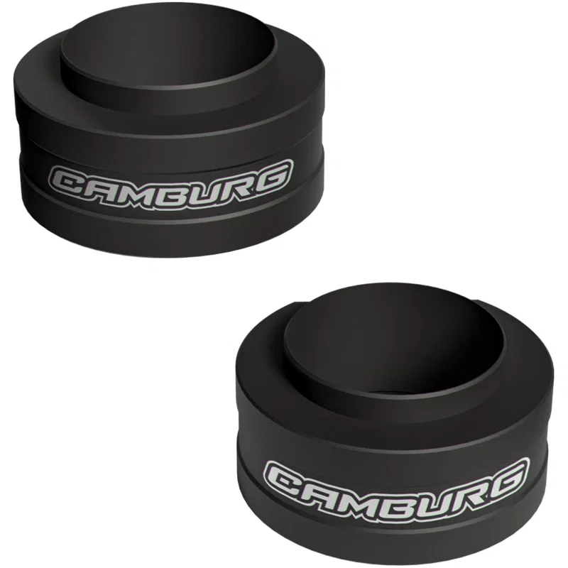 Camburg CAM-110306-BLK, 2024+ Ford Ranger Raptor 2.5in Front Spring Preload Spacer Kit (Black)