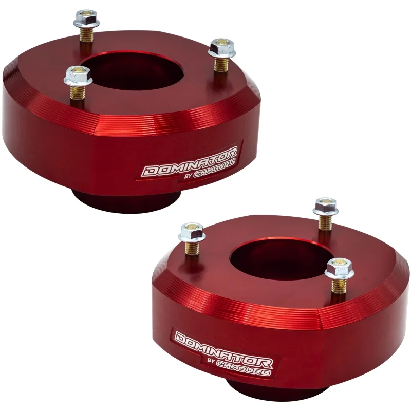 Camburg CAM-210109, 19-24 Chevrolet Silverado 1500 2in. Front Spring Preload Spacer Kit (Red)
