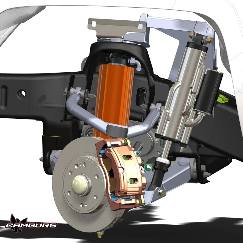 Camburg CAM-210052, 07-18 Chevy/GMC 1500 2wd/4wd Performance L/T Front 3.0 Bypass Mount Kit