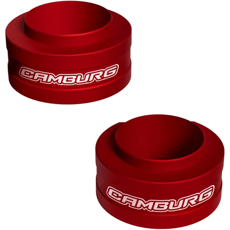 Camburg CAM-110306-RED, 2024+ Ford Ranger Raptor 2.5in Front Spring Preload Spacer Kit (Red)