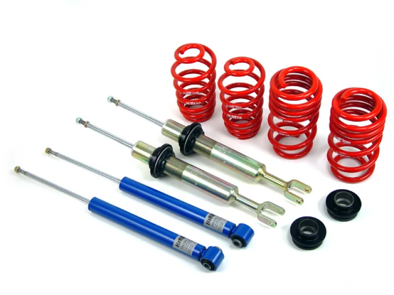 H&R 29358-2, 02-08 Audi A4/A4 Avant (2WD) 4 Cyl/V6 8E Street Perf. Coil Over (Incl. Facelift Model)
