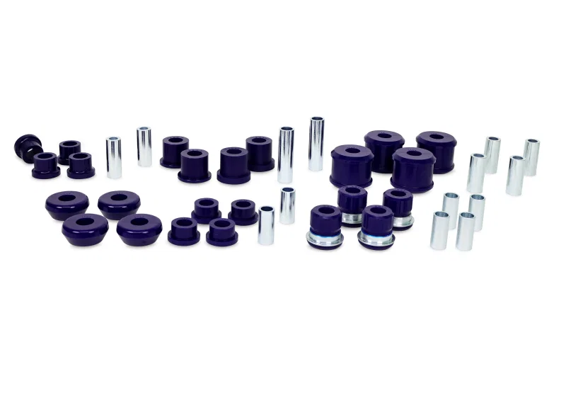 Superpro KIT5108K, 90-97 Mitsubishi Montero LS Control Arm & Trailing Arm Bushing Kit - (65mm Trailing Arm)