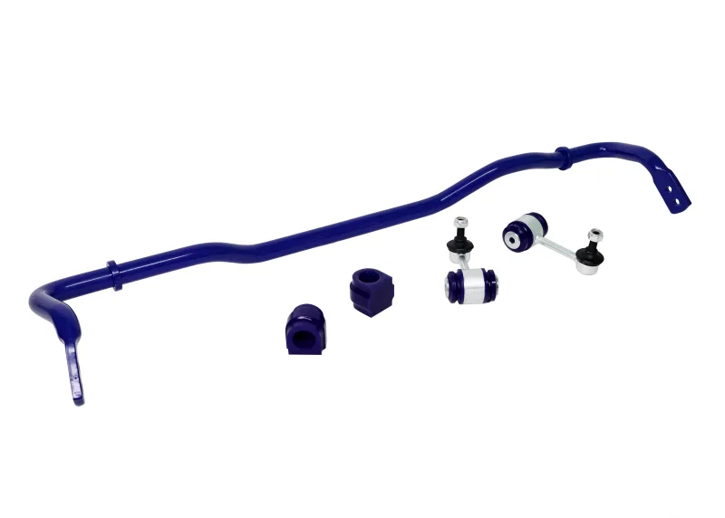 Superpro RC0126RZ-24, 2022 Volkswagen Golf Rear 2-Position HD Adjustable 24mm Rear Sway Bar & End Link Kit