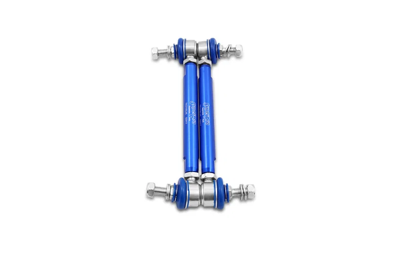 Superpro TRC10160, 2010 Kia Soul Base Front HD Adjustable End Link Set (10mm Studs 210mm-260mm Length)