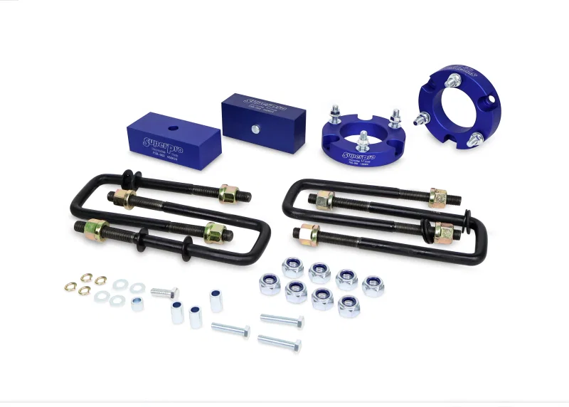 Superpro TRC219LK, 15-25 Toyota Hilux (GGN125R/GUN126R/136R) 4WD Front & Rear 45mm Block Spacer Kit - Ezy Lift