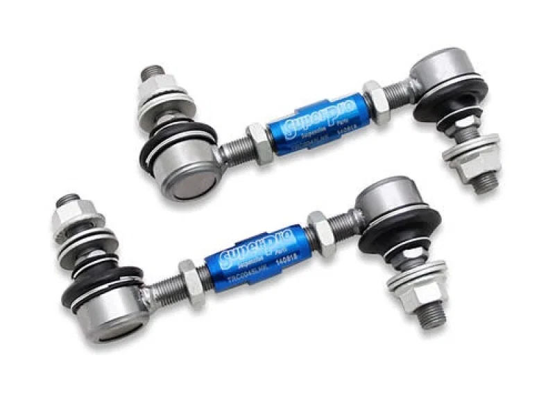 Superpro TRC1045A, 2015 BMW 228i Base Rear HD Adjustable End Link Set (10mm Studs 125mm-145mm Length)