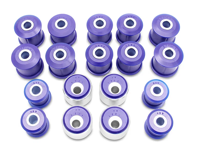 Superpro KIT058ADJXK, 1991 Toyota Land Cruiser Base Front / Rear Vehicle Bushing Kit - 4 Deg. Caster Correction
