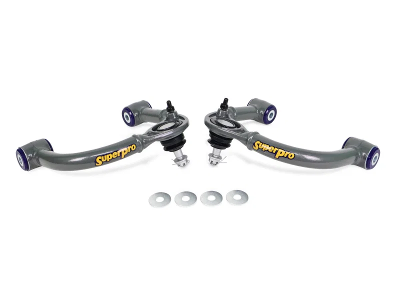 Superpro TRC6480E, 03-09 Lexus GX470 / Toyota 4Runner Sport 4WD Front Upper Fixed Offset Control Arm Set