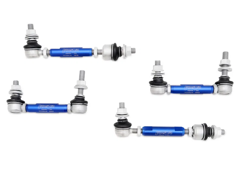 Superpro TRCLNKSET11, 03-24 Toyota 4Runner HD Adjustable End Link Set (TRC1285L + TRC1285V)