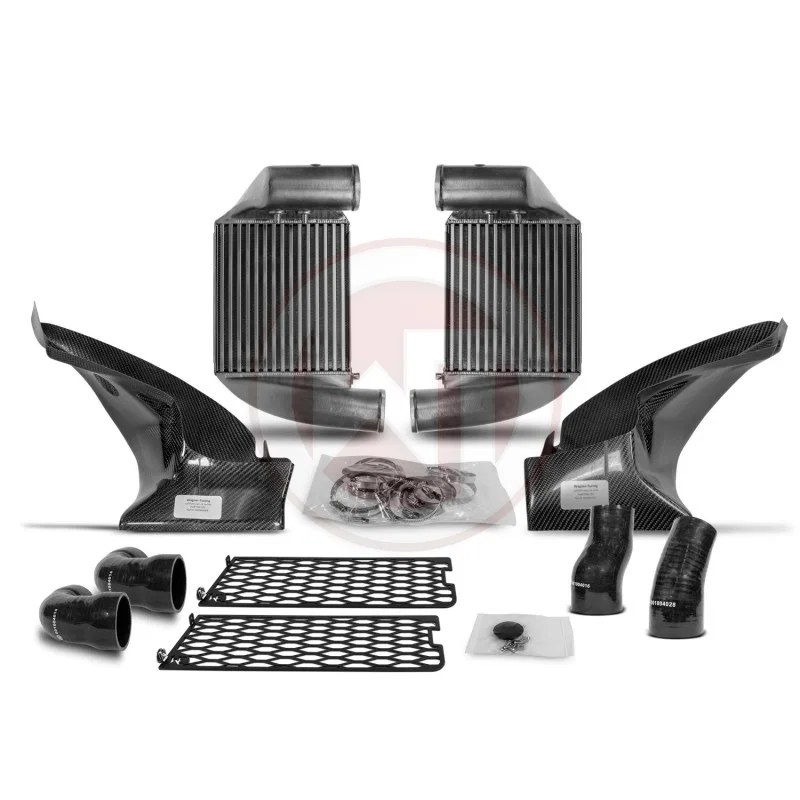 Wagner Tuning 200001011.KKIT, Audi RS6 C5 Competition Gen2 Intercooler Kit w/Carbon Air Shroud