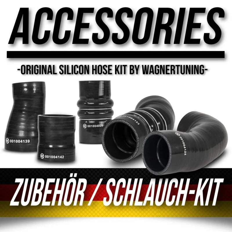 Wagner Tuning 210001052, 09-16 Audi A4 B8 (Allroad) 2.0TDI Silicone Hose Kit for Mitsubishi