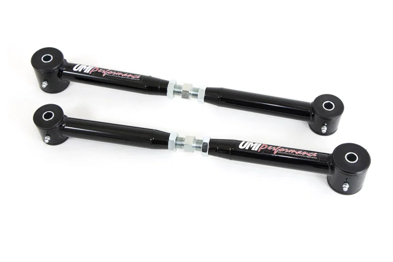 UMI Performance 1038-B, 05-14 Ford Mustang Adjustable Lower Control Arms w/ Polyurethane Bushings