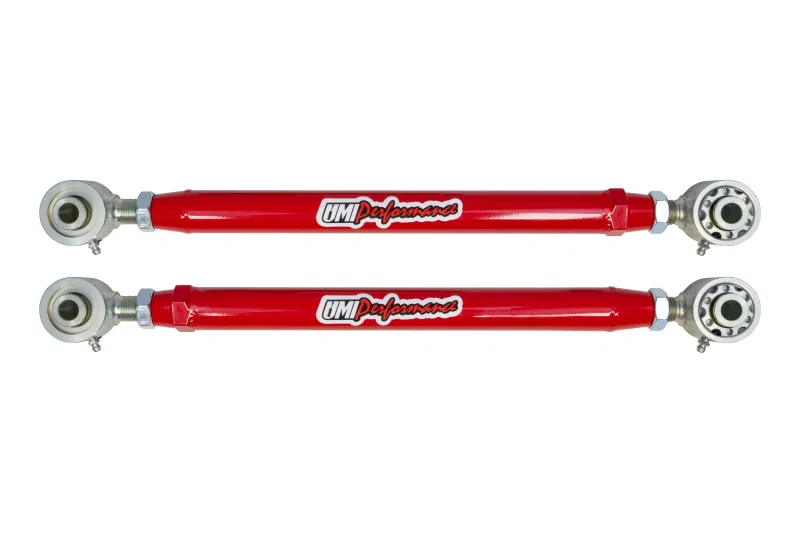 UMI Performance 2524-R, 08-09 Pontiac G8 10-14 Camaro Toe Rods Adj Roto-Joint