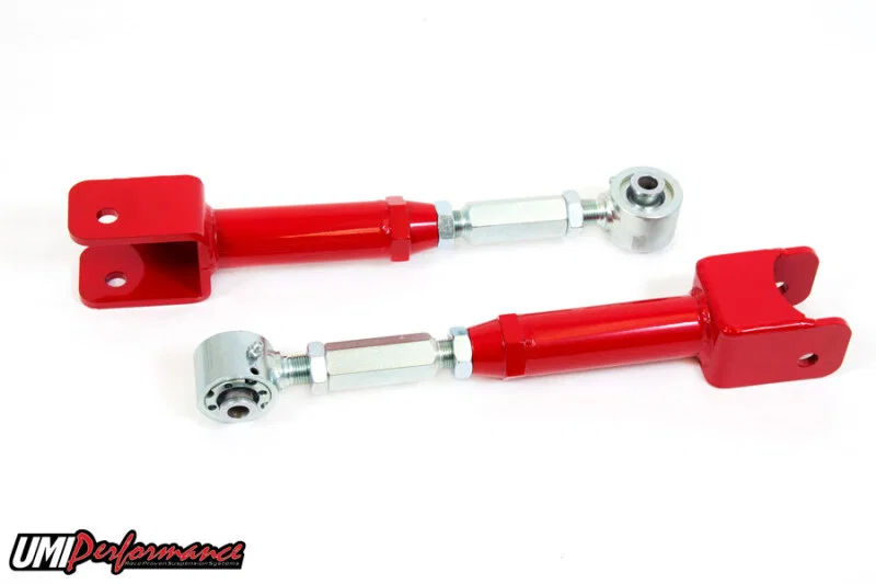 UMI Performance 2526-R, 08-09 Pontiac G8 10-14 Camaro Trailing Arms Adj Roto-Joint