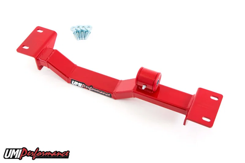 UMI Performance 2202AS-R, Front Tunnel Mount Brace for UMI torque arm #2202. For long tube header set-ups.