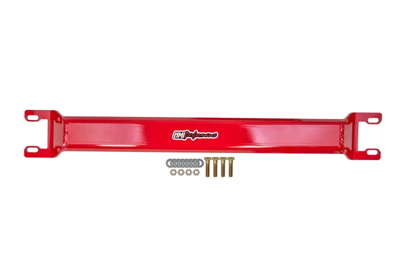 UMI Performance 4065-R, 64-72 GM A-Body Rear Shock Tower Brace - Red