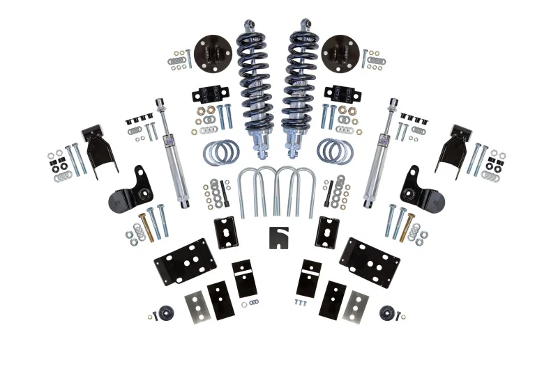 UMI Performance 656063-1, 15-24 Ford F-150 Complete Lowering Kit (Adjustable Height)
