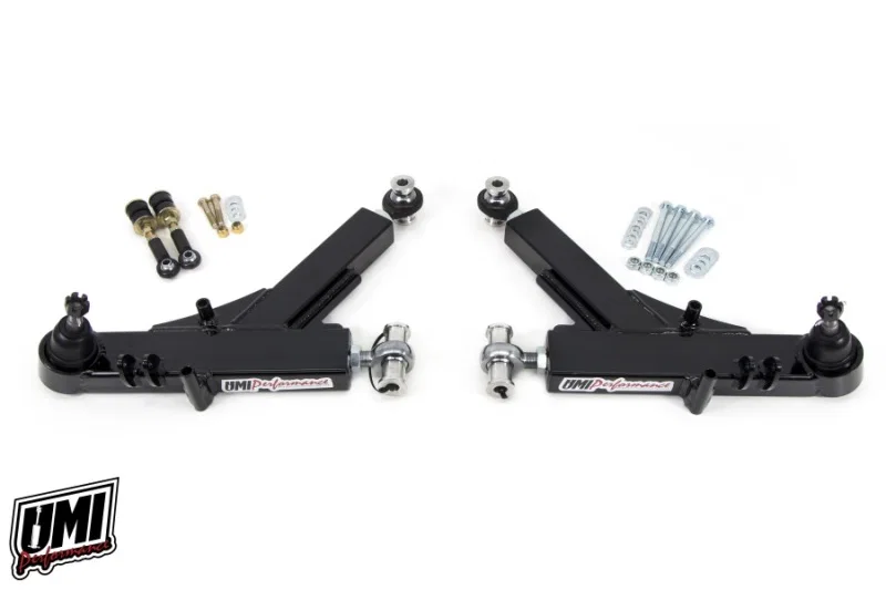 UMI Performance 2309-B, 93-02 GM F-Body Boxed Adjustable Lower A-Arms Rod Ends