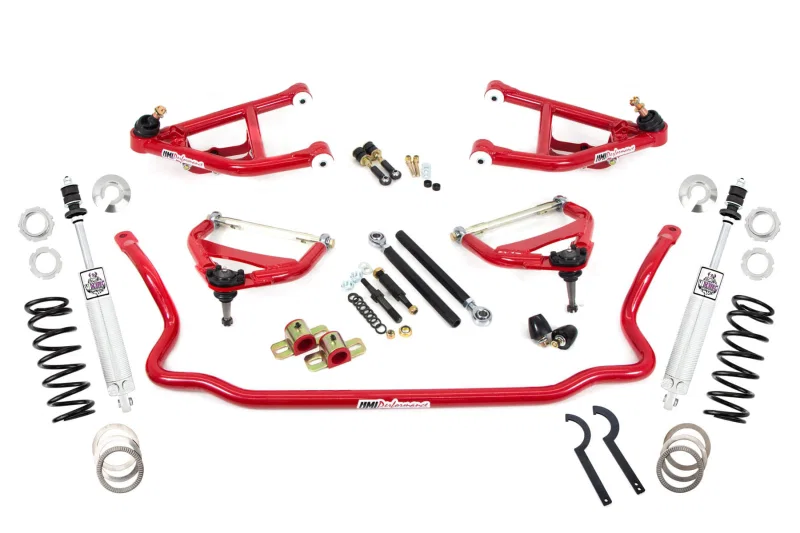 UMI Performance 406402-R, 68-70 GM A-Body Corner Max Street Handling Race Package - Red