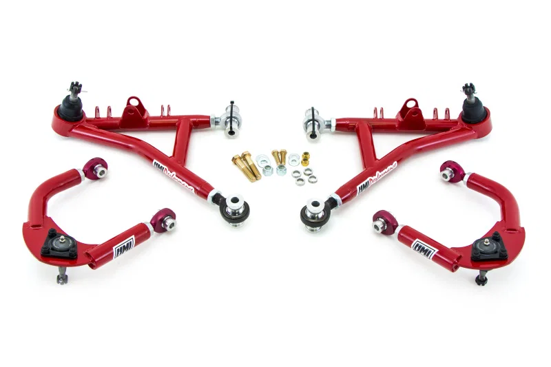 UMI Performance 231716-R, 93-02 GM F-Body Front A-arm Kit Adjustable CrMo Drag Race