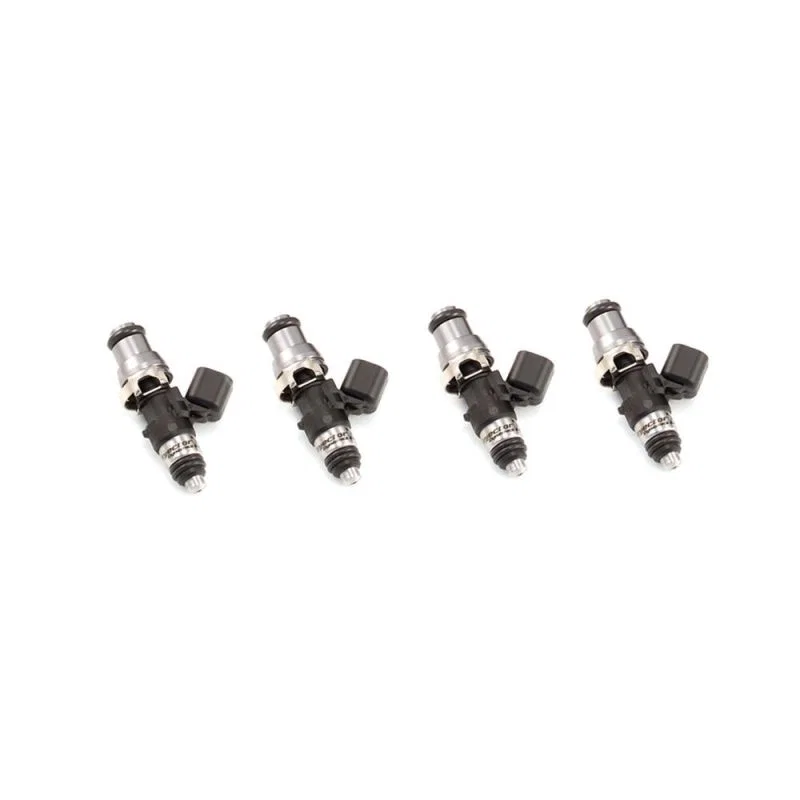Injector Dynamics 1050.48.14.11.4, 1050cc Injectors-48mm L/14mm Adaptor Top/2x8mm Lower O-Ring (SFC Rails) (Set of 4)