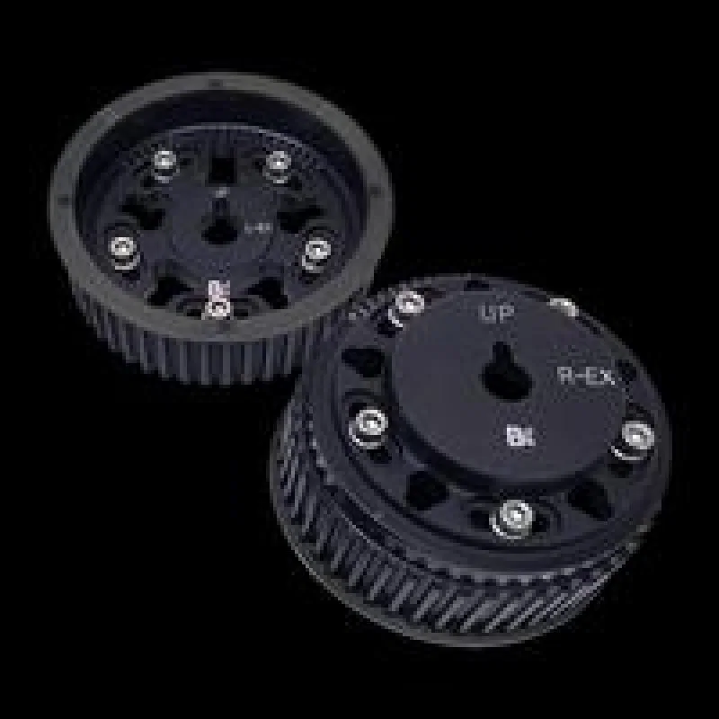 Brian Crower BC8860B-EX, Adjustable Cam Gears Black for Subaru EJ205/EJ257 (set of 2)-exhaust side only