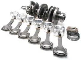 Brian Crower BC0227, Nissan VQ35HR Stroker Kit - 86.4mm Stroke Billet Crank BC625+ Rods 5.974in Pistons