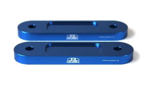 BLOX Racing BXSS-20354-12-BL, Honda S2000 Front Bump Steer Kit 12mm Blue