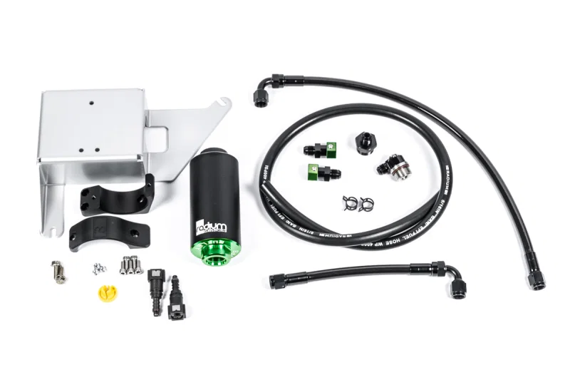 Radium Engineering 20-1819-03, 2015+ Ford Ford Mustang Fuel Filter Kit - Stainless Filter