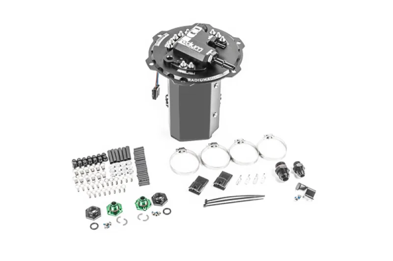 Radium Engineering 20-1644, Evo X Fuel Hanger for DW400- Pump Not Included for Mitsubishi Lancer