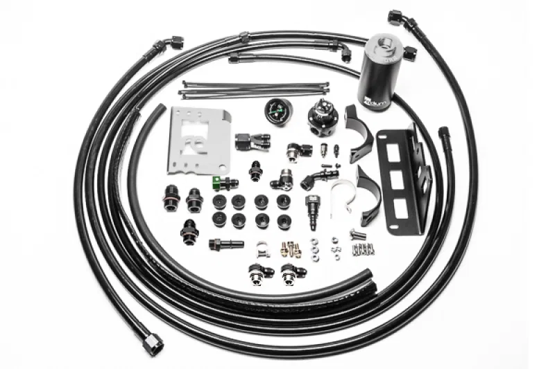 Radium Engineering 20-1325-03, 08-15 Cadillac CTS-V Fuel Hanger Plumbing Kit - Stainless Filter