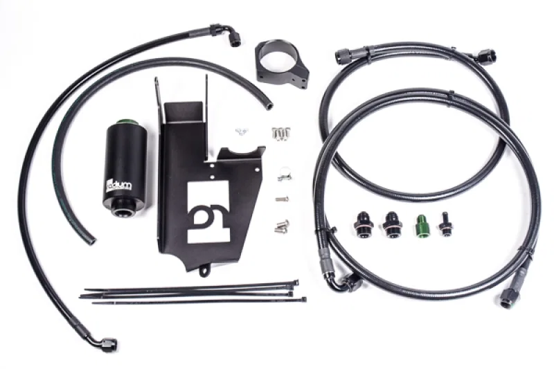 Radium Engineering 20-0376-05, Fuel Hanger Plumbing Kit EVO 7/8/9 Microglass Filter for Mitsubishi Lancer