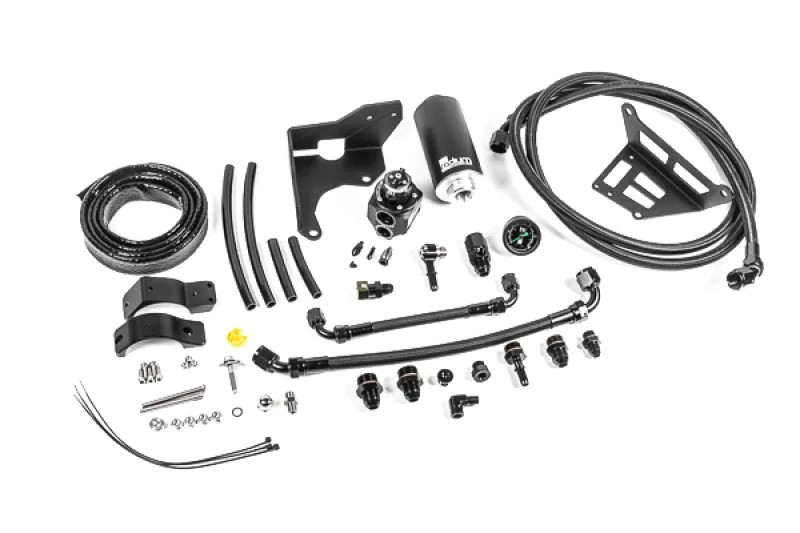 Radium Engineering 20-1011-03, 14-19 Chevrolet Corvette Fuel Hanger Plumbing Kit w/ Stainless Filter
