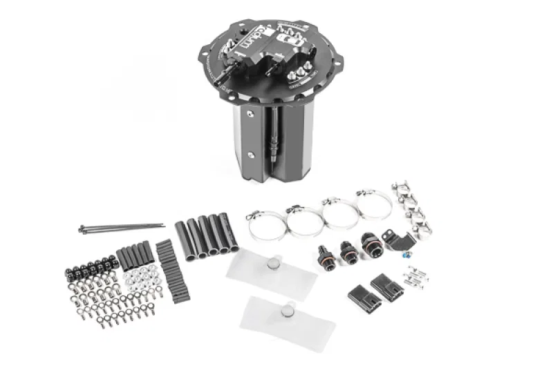 Radium Engineering 20-1643, Fuel Hanger Evo X (No Pumps Included) Brushless Pumps for Mitsubishi Lancer