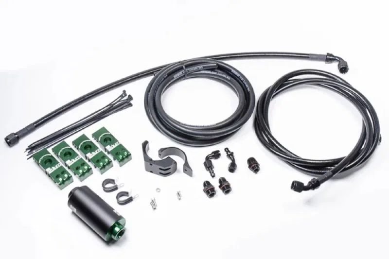 Radium Engineering 20-0415-03, Toyota Supra MK4 Fuel Hanger Plumbing Kit w/ Stainless Filter