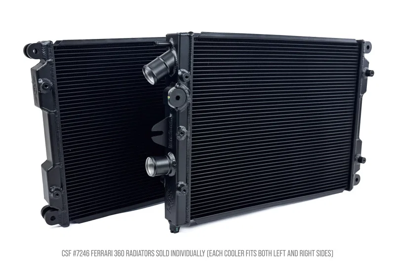 CSF 7246, 00-08 Ferrari 360 High Performance All Aluminum Radiator - Left/Right