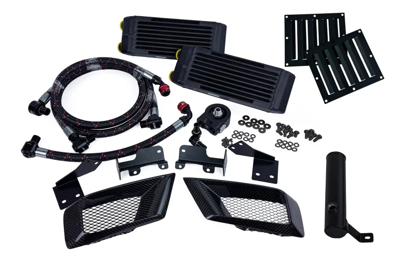 CSF 8343, 2023+ Honda Civic Type R FL5 High-Performance Dual Engine Oil Cooler Kit