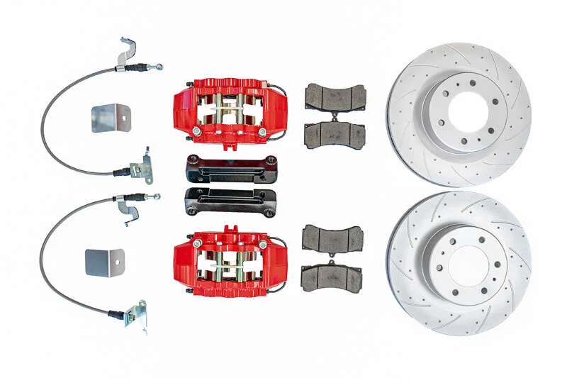 Pedders PED-PEBK05, 2019+ Ford Ranger Front TrakRyder eXtreme Brake Kit
