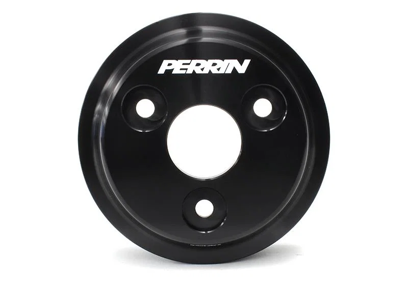 Perrin Performance PSP-ENG-111BK, 15-21 Subaru WRX / 18-20 Crosstrek / 14-18 FXT Lightweight Water Pump Pulley - Blk