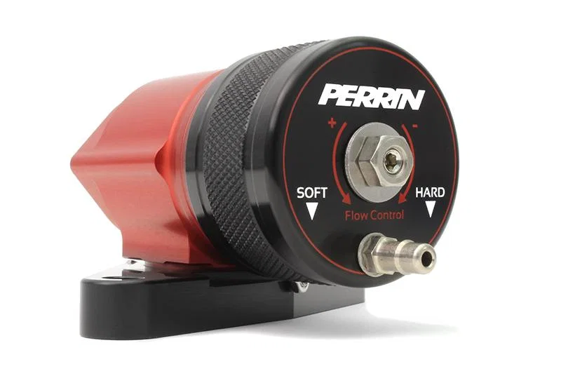 Perrin Performance PSP-TAC-600RD, 02-07 Subaru WRX / 04-21 STI / 06-08 FXT Bypass/Blow Off Valve - Red