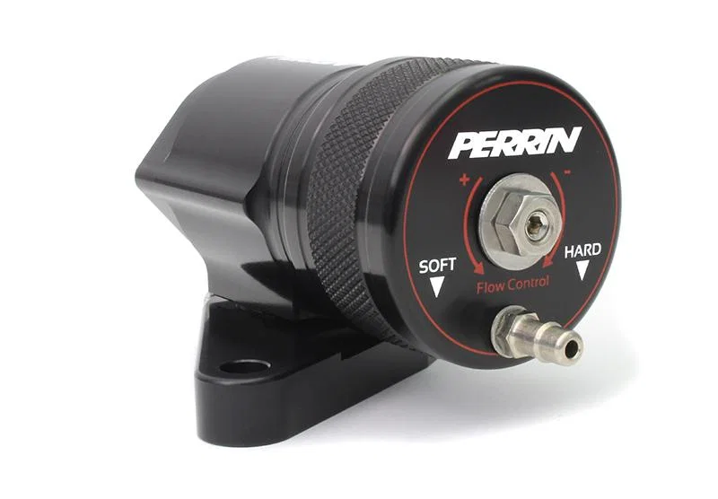 Perrin Performance PSP-TAC-600BK, 02-07 Subaru WRX / 04-21 STI / 06-08 FXT Bypass/Blow Off Valve - Black