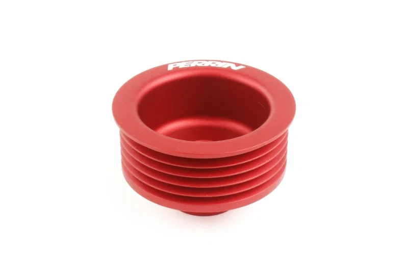 Perrin Performance PSP-ENG-118RD, 02-05 Subaru WRX / 04-06 STI / 93-11 Impreza Lightweight Alternator Pulley - Red
