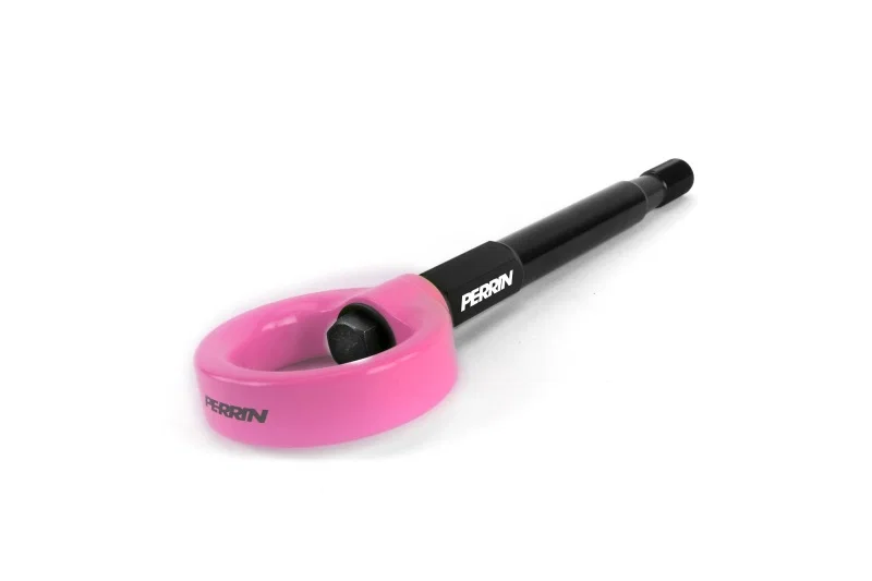 Perrin Performance PSP-BDY-236HP, 22-26 Toyota GR86 Tow Hook Kit (Front) - Hyper Pink