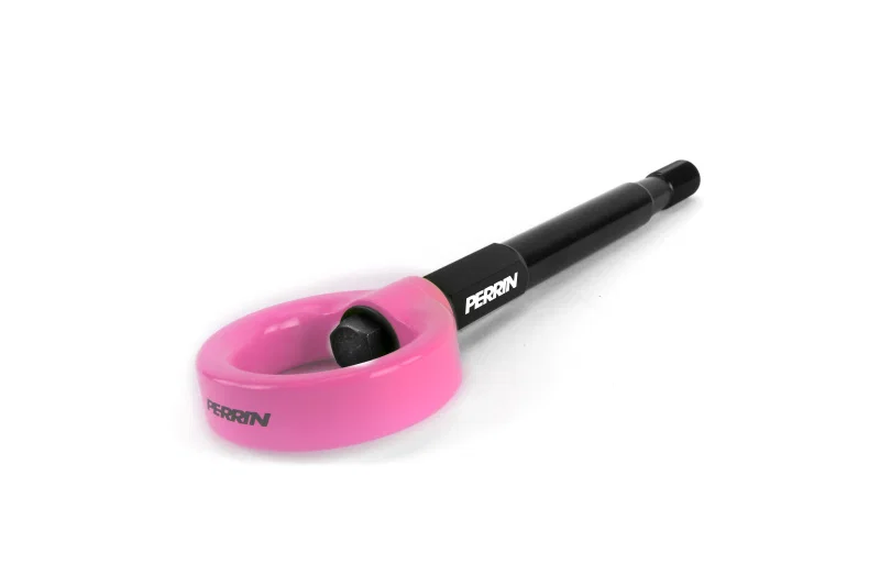 Perrin Performance PSP-BDY-238HP, 25-26 Subaru Forester (Bse/Ltd-Prem-Spt-Tour Incl. Hybrid/Wldrns) FR Tow Hook Kit - Hyp Pink