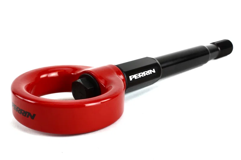 Perrin Performance PSP-BDY-257RD, 22-26 Subaru WRX / 18-23 Crosstrek Tow Hook Kit (Rear) - Red