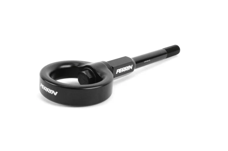 Perrin Performance PSP-BDY-230BK, 02-07 Subaru WRX/STI Tow Hook Kit (Front) - Flat Black