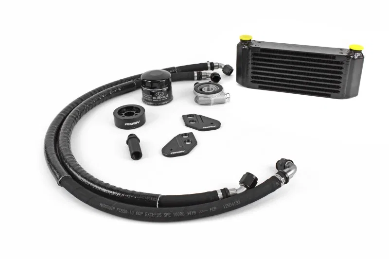 Perrin Performance PSP-OIL-113, 13-20 Subaru BRZ / Scion FR-S / Toyota 86 Engine Oil Cooler Full Kit