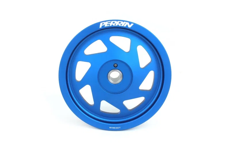 Perrin Performance PSP-ENG-104BL, 19-21 Subaru WRX / 16-18 Forester / 15-19 Legacy Lightweight Crank Pulley - Blue